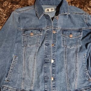 Seven7 Classic Blue Denim Jacket